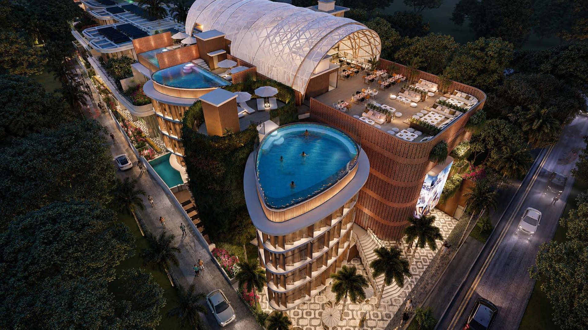 Bird Eye View · Rooftop, Infinity Pool & Terraces From Above