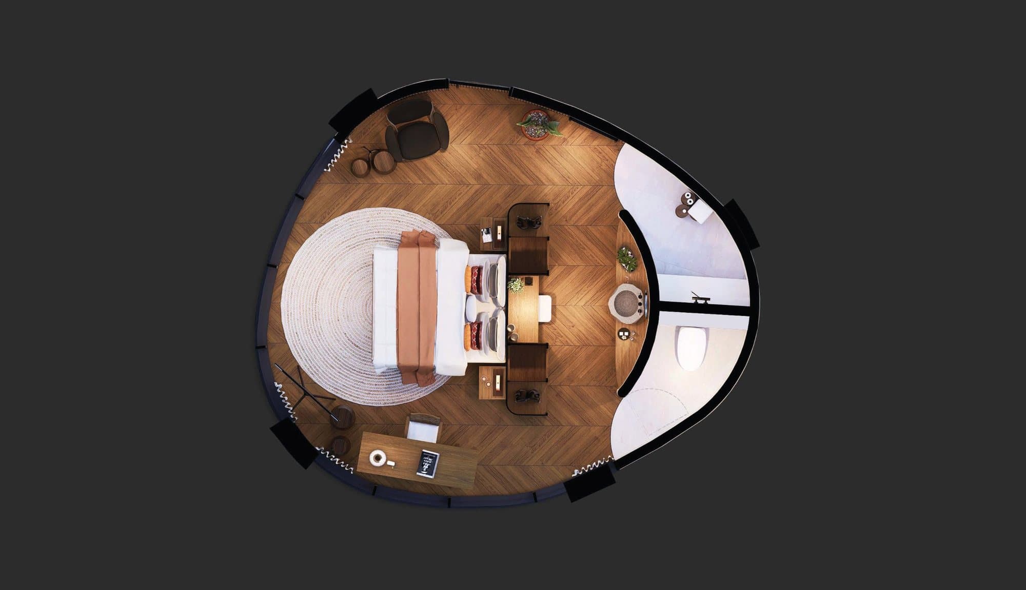 Junior Suite floor plan